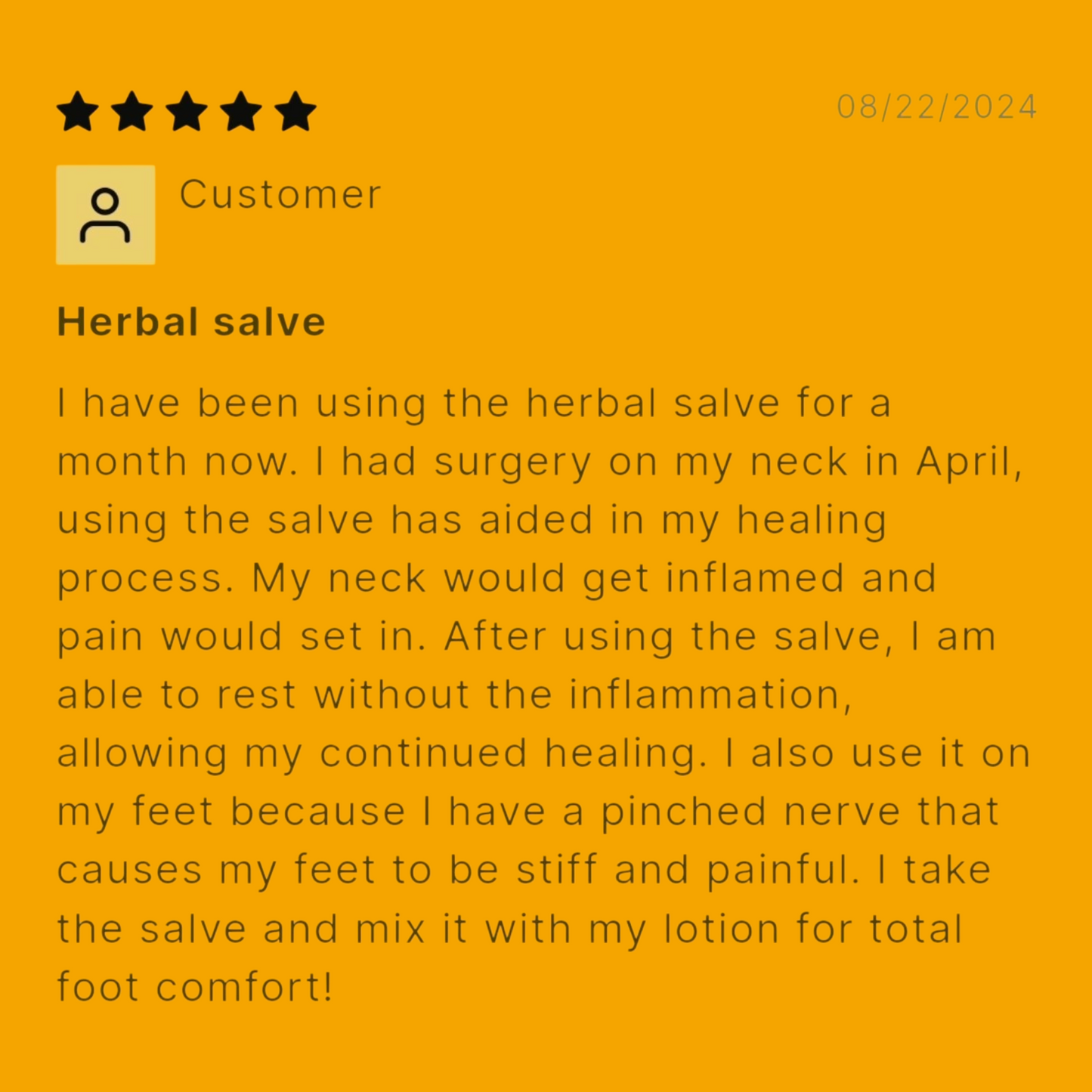 Healing Bayou Salve Ointment