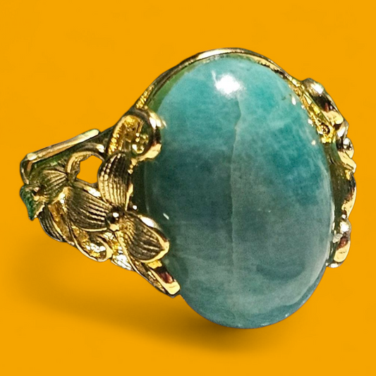 Adjustable Turquoise Ring