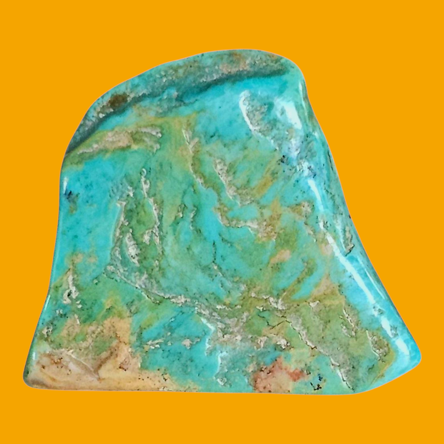 Tumbled turquoise